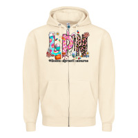 Sandshell Easter Lpn Zipper Hoodie - CowhideDigitalArt