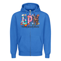 True Royal Easter Lpn Zipper Hoodie - CowhideDigitalArt