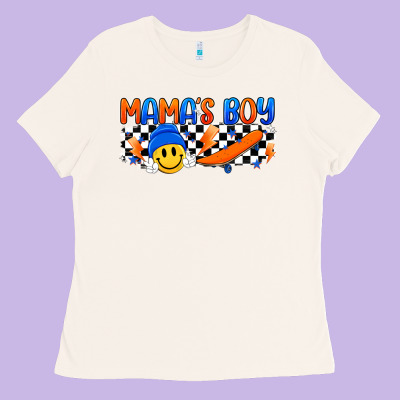 Mama S Boy Ladies Tee Designed By Artiststas