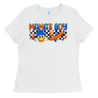 White mama s boy Ladies Tee - Artiststas