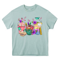 Arona School Girl Coffee Cup Bbs Heavy Core Tee - BundleAndBundleShop