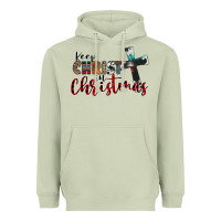 Matcha keep christ in christmas Heavyweight Hoodie - CowhideDigitalArt