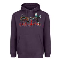 Plum keep christ in christmas Heavyweight Hoodie - CowhideDigitalArt