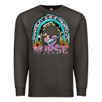 Smoke nurse rainbow Premium Sweatshirt - SublimationCraftShop
