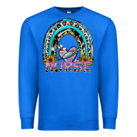 True Royal nurse rainbow Premium Sweatshirt - SublimationCraftShop