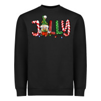 Black jolly gnome Heavyweight Sweatshirt - BundleAndBundleShop