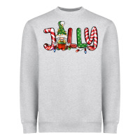 Heather Grey jolly gnome Heavyweight Sweatshirt - BundleAndBundleShop