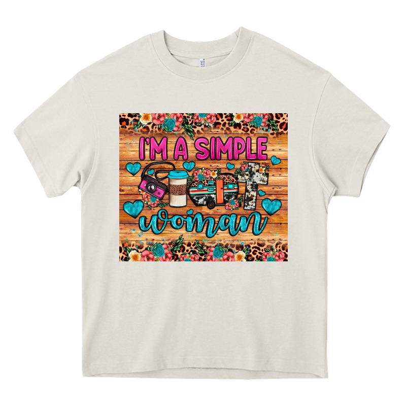 I'm A Simple Woman Heavy Core Tee by JahusDesignShop | Teevron