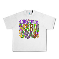 Lunar Rock little miss mardi gras hjf Urban Heavy Tee - HowdyJamesFarm