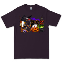 Plum Halloween Nurse Premium Tee - LillyAllenDesigns