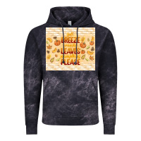 Cloud Black fall breeze crunchy leaves Vintage Hoodie - TumblerDesignByShophia