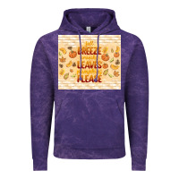 Cloud Purple fall breeze crunchy leaves Vintage Hoodie - TumblerDesignByShophia