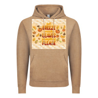 Vintage Coffee fall breeze crunchy leaves Vintage Hoodie - TumblerDesignByShophia