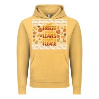 Vintage Mustard fall breeze crunchy leaves Vintage Hoodie - TumblerDesignByShophia
