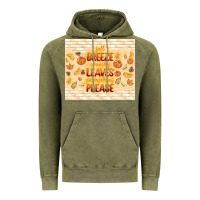 Vintage Olive fall breeze crunchy leaves Vintage Hoodie - TumblerDesignByShophia