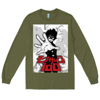 Army Green mob psyco 100   % Long Sleeve Tee - lanVoArt