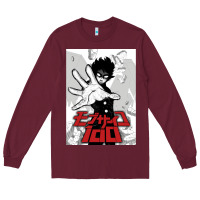 Burgundy mob psyco 100   % Long Sleeve Tee - lanVoArt