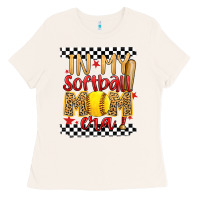 Bone in my softball mom era Ladies Tee - Artiststas