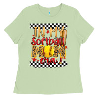 Matcha in my softball mom era Ladies Tee - Artiststas