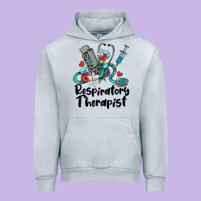 Respiratory Therapist Urban Hoodie Designed By Barkaloodesign