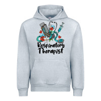 Heather Grey respiratory therapist Urban Hoodie - BarkalooDesign