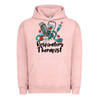 Pigment Salmon respiratory therapist Urban Hoodie - BarkalooDesign