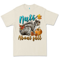 Bone Nuts About Fall Squirrel Premium Tee - LillyAllenDesigns