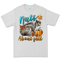 Nuts About Fall Squirrel Premium Tee | Teevron