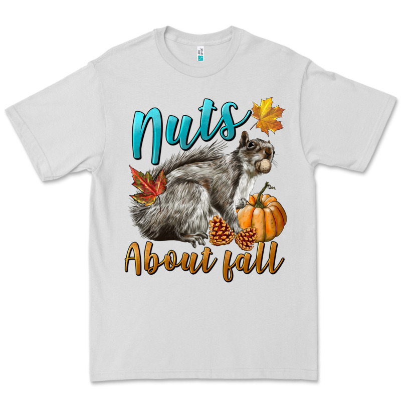 Nuts About Fall Squirrel Premium Tee by LillyAllenDesigns | Teevron