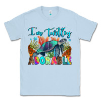 Dusty Blue i'm turtley adorable Classic Tee - RanaPortraitStore