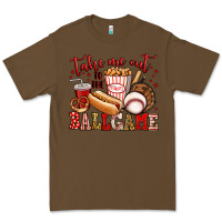 Cacao take me out to the ball game baseball Premium Tee - Jasminsmagicworld