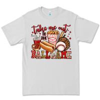 Dove Grey take me out to the ball game baseball Premium Tee - Jasminsmagicworld