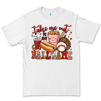 White take me out to the ball game baseball Premium Tee - Jasminsmagicworld