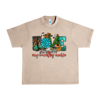 French Oak Western love my country music Urban Heavy Tee - HowdyJamesFarm