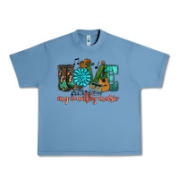 Pebble Blue Western love my country music Urban Heavy Tee - HowdyJamesFarm