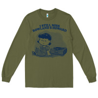 Army Green i still miss rowland s howard  ••••• vinyl collector fan des Long Sleeve Tee - lanVoArt