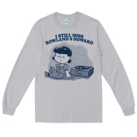 Moon Dust i still miss rowland s howard  ••••• vinyl collector fan des Long Sleeve Tee - lanVoArt