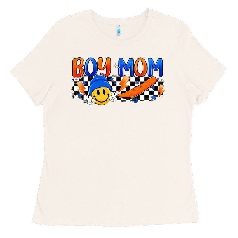 Boy Mom Ladies Tee by Artiststas | Teevron