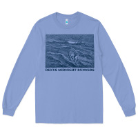 Colony Blue dexys midnight runners               fan art design Long Sleeve Tee - lanVoArt