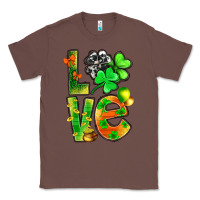 Chestnut st.patrick love with clover Classic Tee - NancyCooperArtShop