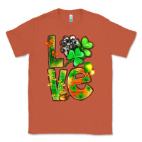 Copper st.patrick love with clover Classic Tee - NancyCooperArtShop