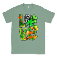 Sage st.patrick love with clover Classic Tee - NancyCooperArtShop