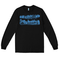 Black collinwood mansion from dark shadows Long Sleeve Tee - lanVoArt