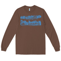 Chestnut collinwood mansion from dark shadows Long Sleeve Tee - lanVoArt