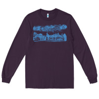 Plum collinwood mansion from dark shadows Long Sleeve Tee - lanVoArt