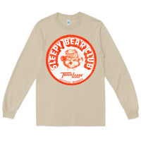 Mushroom sleepy bear club   70s thrift store aesthetic Long Sleeve Tee - lanVoArt