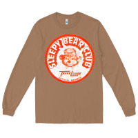 Toasted Coconut sleepy bear club   70s thrift store aesthetic Long Sleeve Tee - lanVoArt