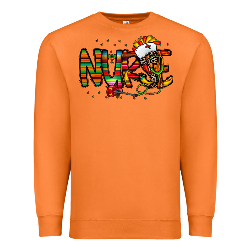 Nurse Taco Mexico Premium Sweatshirt by CowhideDigitalArt | Teevron