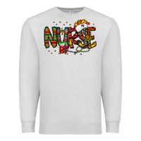 Dove Grey nurse taco mexico Premium Sweatshirt - CowhideDigitalArt
