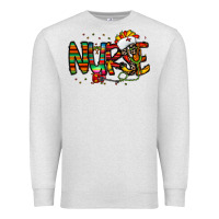 Oatmeal Heather nurse taco mexico Premium Sweatshirt - CowhideDigitalArt